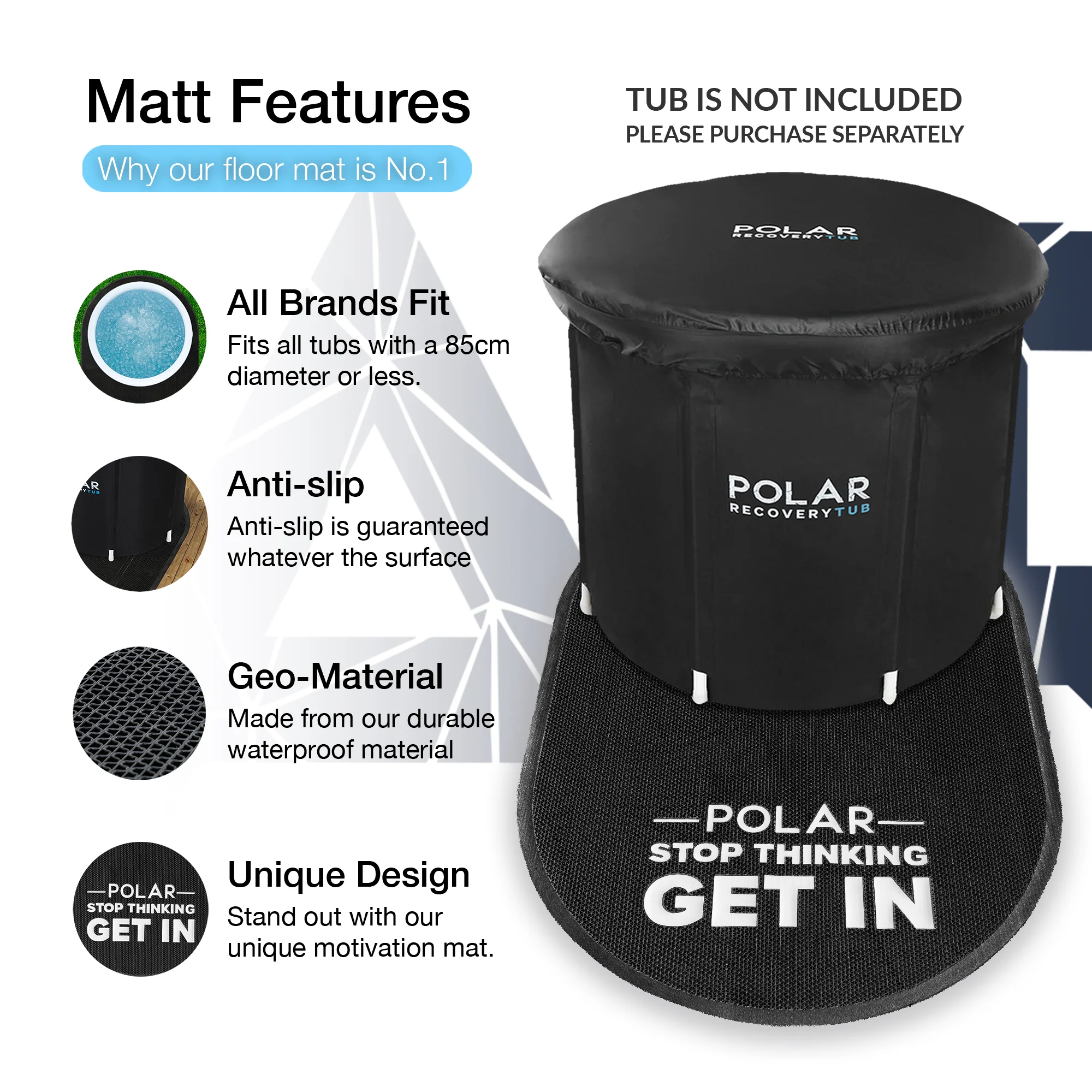 Ice Bath Floor Mat - Image 3