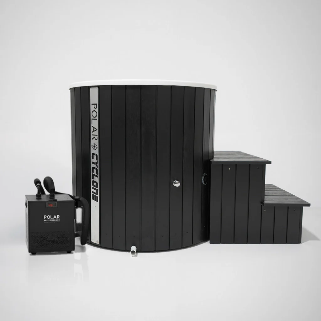 Polar Cyclone - Wood Ice Bath (Black) - Image 8