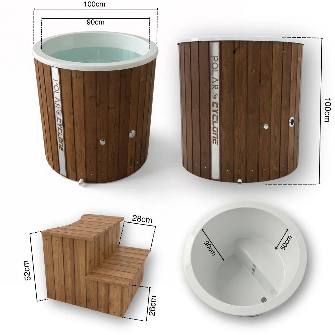 Polar Cyclone - Wood Ice Bath - Image 3