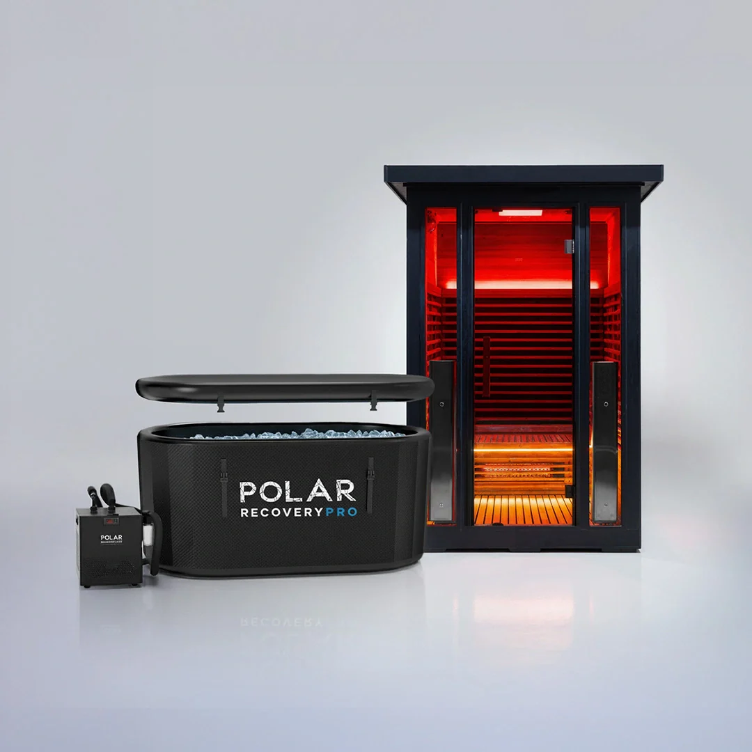 Polar Eclipse 2 Person Outdoor Infrared Sauna - Image 11