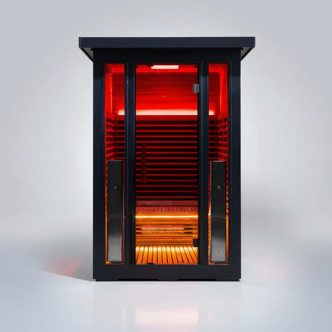 Polar Eclipse 2 Person Outdoor Infrared Sauna - Image 5