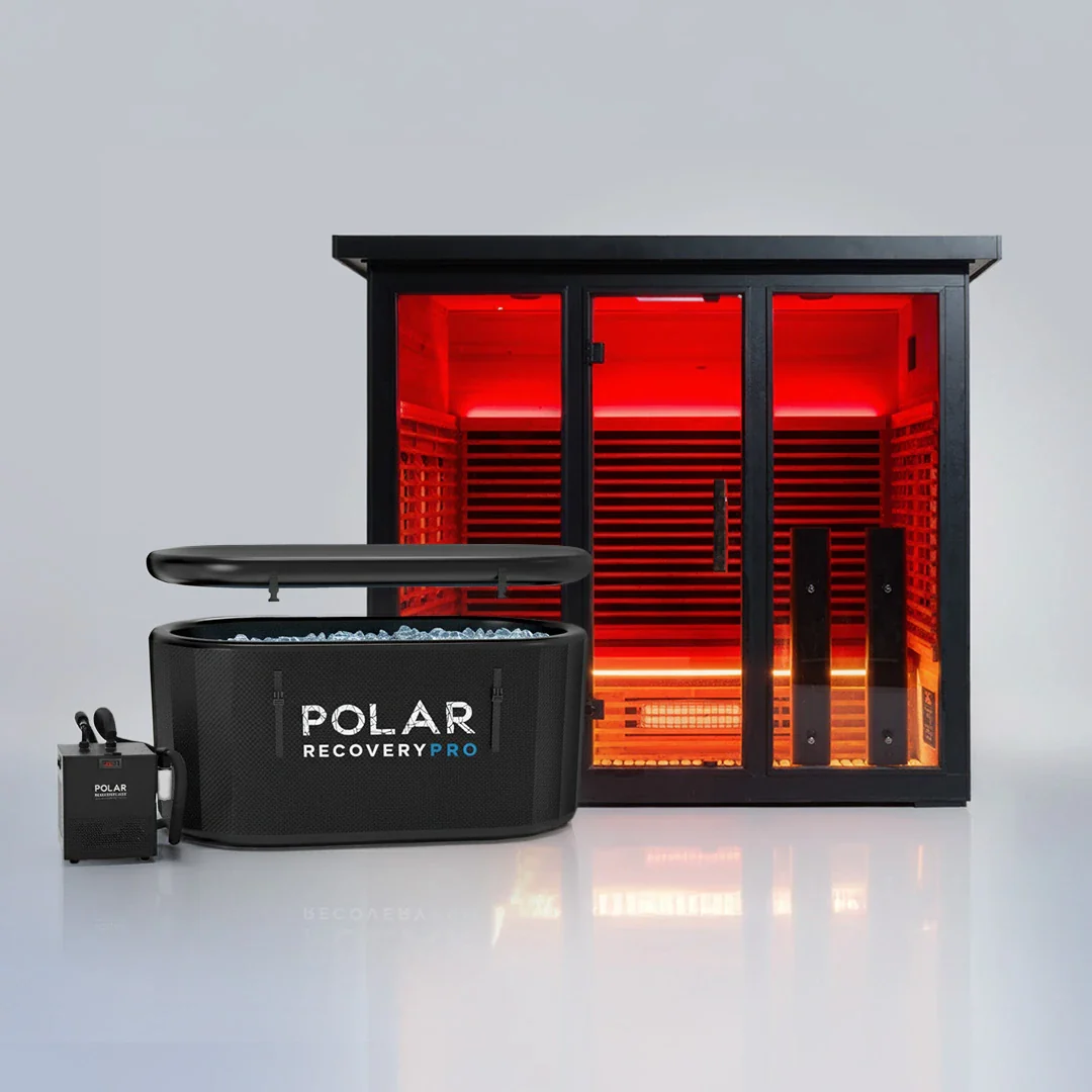 Polar Eclipse 5 Person Outdoor Infrared Sauna - Image 10