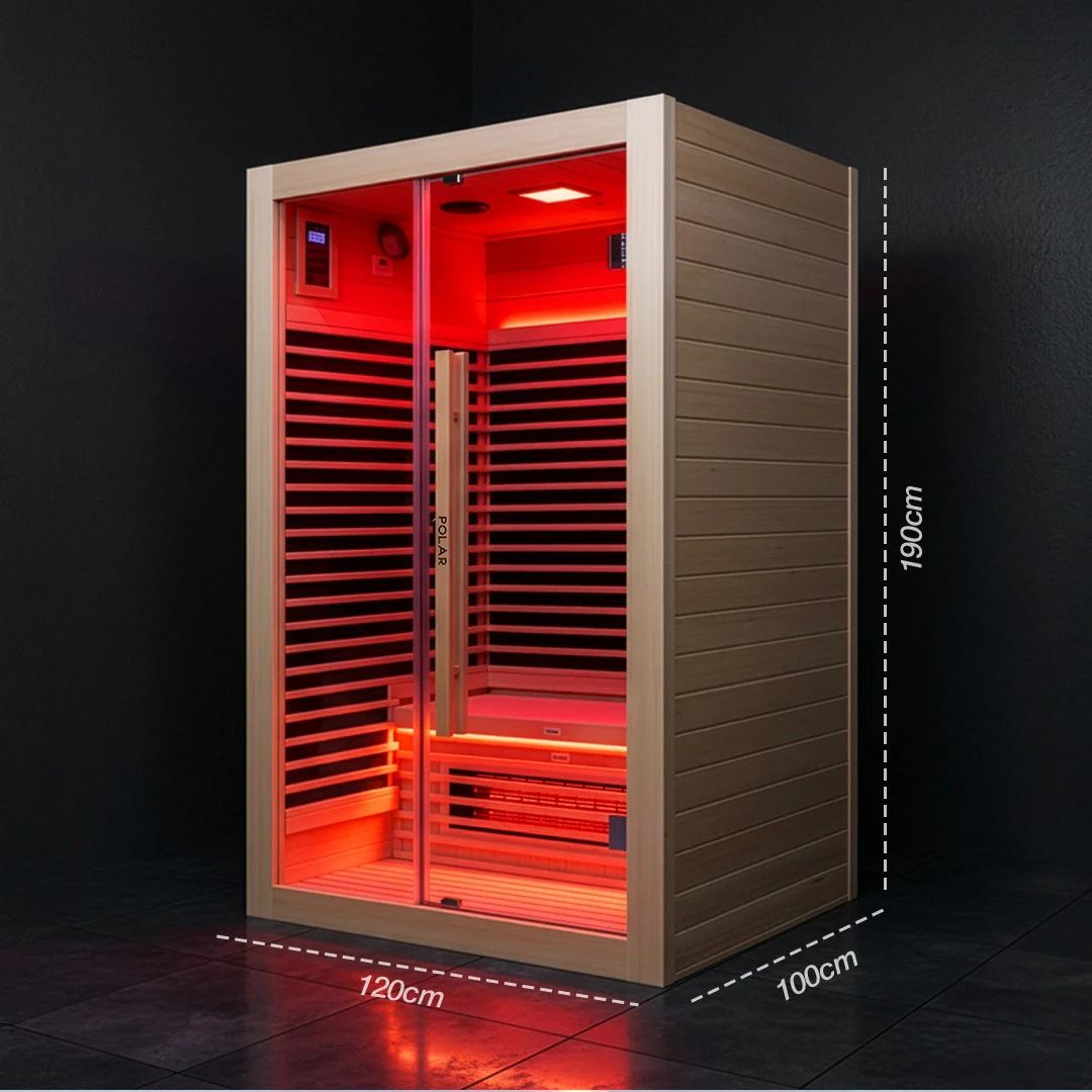 Polar Recovery Nova 2 Person Infrared Sauna - Image 3