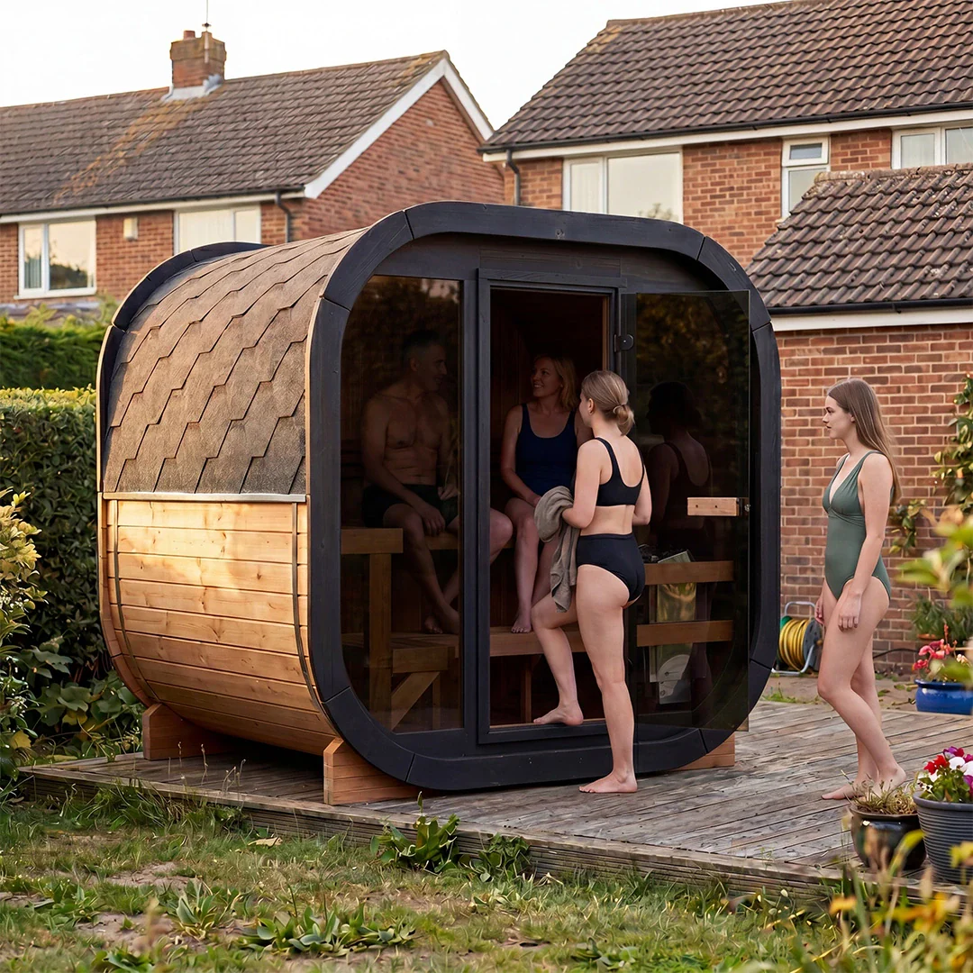 Polar Recovery Sauna Cube - 3-5 Person Outdoor Sauna - Image 14