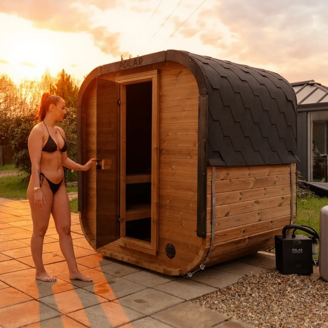 Polar Recovery Sauna Cube - 3-5 Person Outdoor Sauna - Image 3