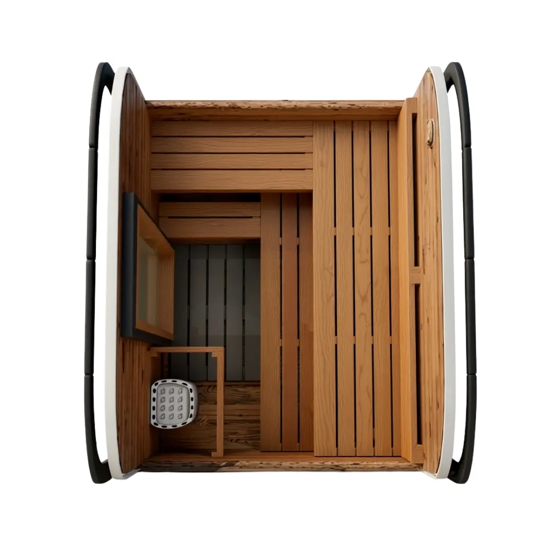 Polar Recovery Sauna Cube - 3-5 Person Outdoor Sauna - Image 6